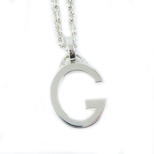 GUCCI Necklace 233936 Main�FAG925 Silver G plate Women(Unisex) Used Authentic