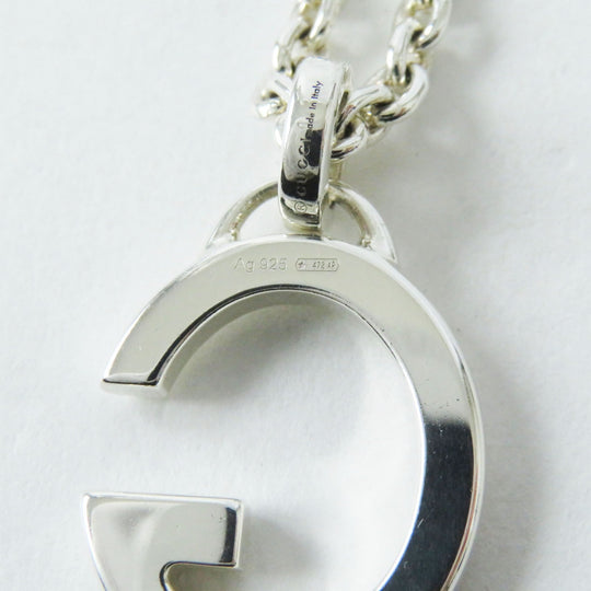 GUCCI Necklace 233936 Main�FAG925 Silver G plate Women(Unisex) Used Authentic