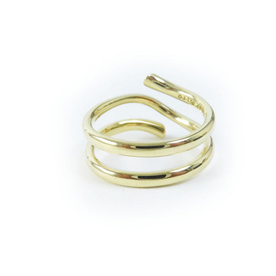 Georg Jensen Ring 491513A Main: 750, Part: Diamond gold Magic ring Women Used Authentic