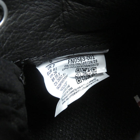 NIKE High cut sneakers FN0563-001 mesh black MAGMA SCAPE SP mens 26 Used Authentic