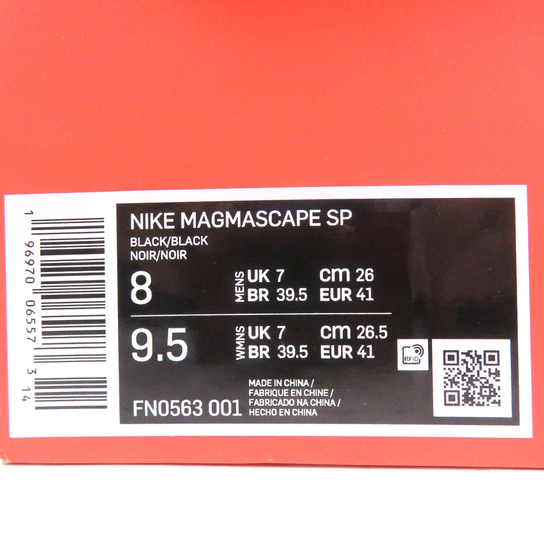 NIKE High cut sneakers FN0563-001 mesh black MAGMA SCAPE SP mens 26 Used Authentic