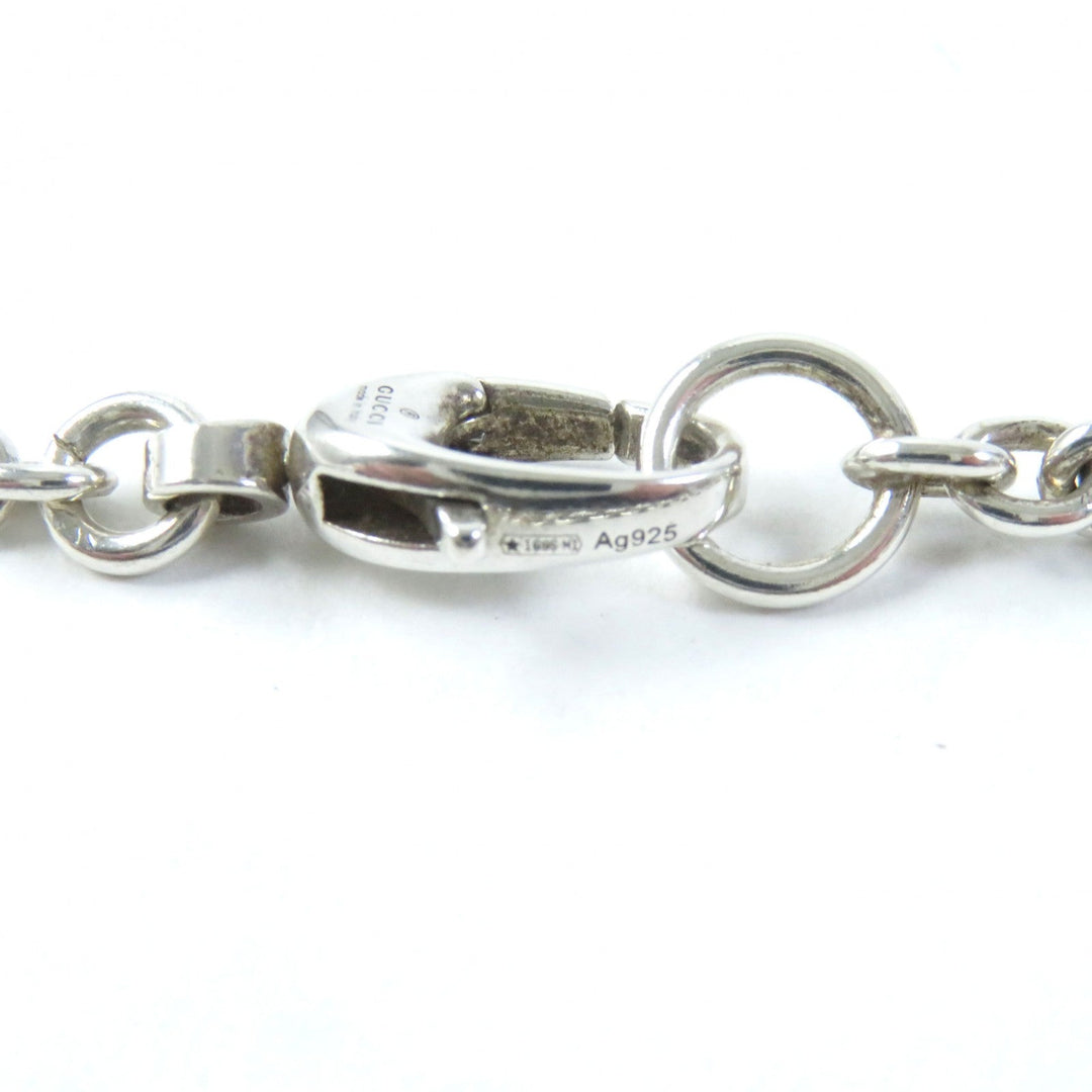 GUCCI Necklace Main�FAG925 Silver Women Used Authentic