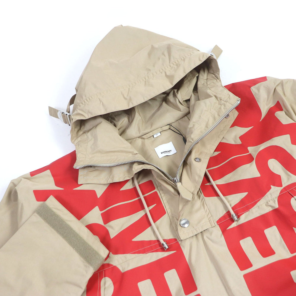 BURBERRY Blouson 8051865 Main: 59% cotton, Main: 41% nylon, Part: 100% leather beige mens M Used Authentic