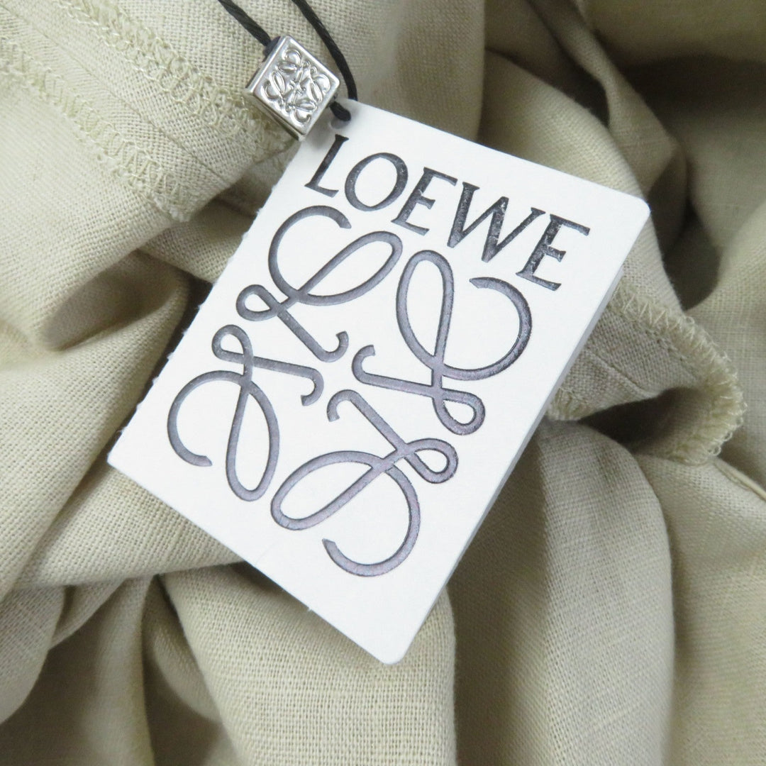 LOEWE skirt S616344X02 Main: 100% cotton, part: 51% linen, part: 49% cotton beige Women 32 Used Authentic