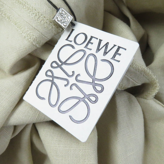 LOEWE skirt S616344X02 Main: 100% cotton, part: 51% linen, part: 49% cotton beige Women 32 Used Authentic