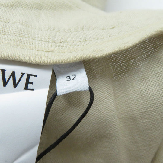 LOEWE skirt S616344X02 Main: 100% cotton, part: 51% linen, part: 49% cotton beige Women 32 Used Authentic