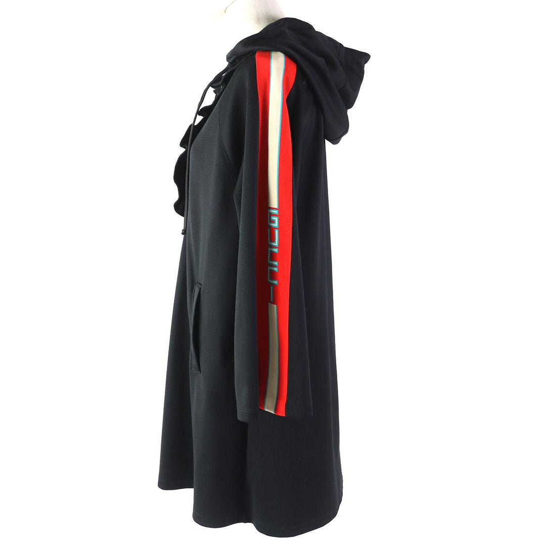 GUCCI one piece 502280 Outer material: 55% polyester, Outer material: 45% cotton, Part: 100% nylon black Women S Used Authentic