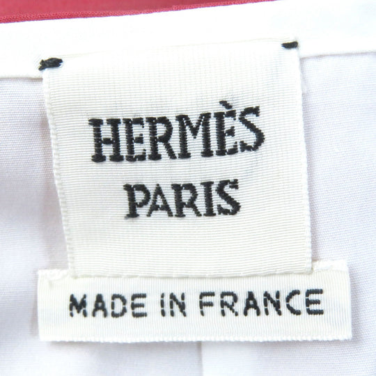 HERMES Tight Skirt Outer: 100% cotton, Lining: 100% cupra pink Women 34 Used Authentic