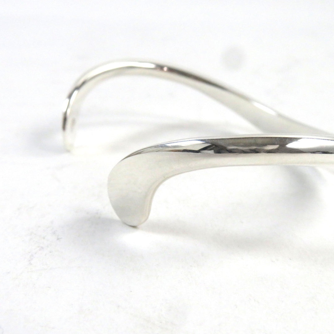 Georg Jensen Bangle 10 A Main: SV925 Silver mens Used Authentic