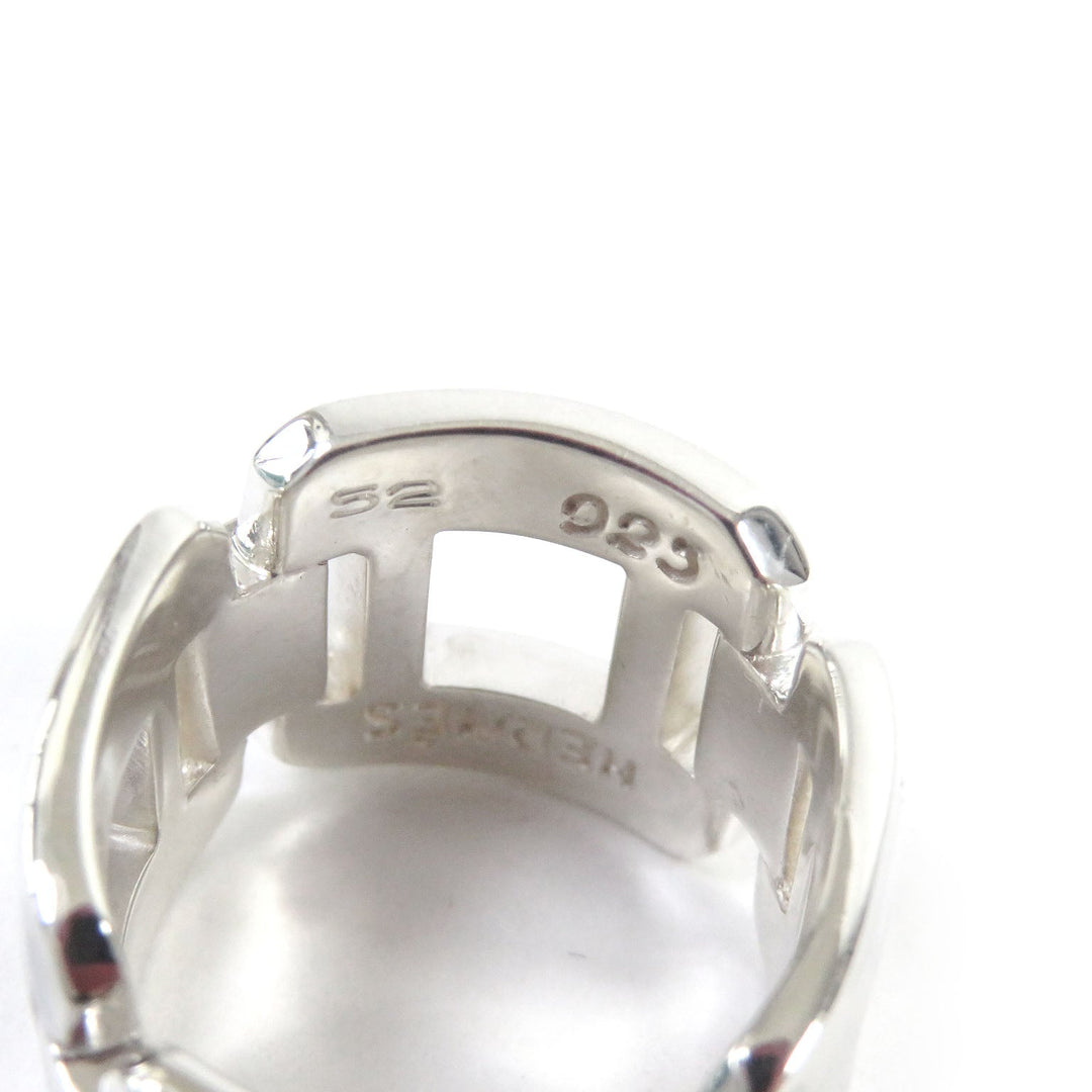 HERMES Ring Main�FSV925 Silver mens 52 Used Authentic