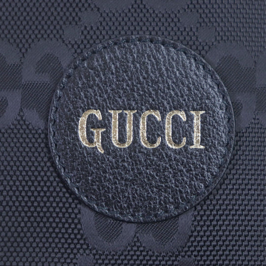 GUCCI Shoulder Bag 625599 Main: Nylon, Main: Leather black Off the Grid Mini mens Used Authentic