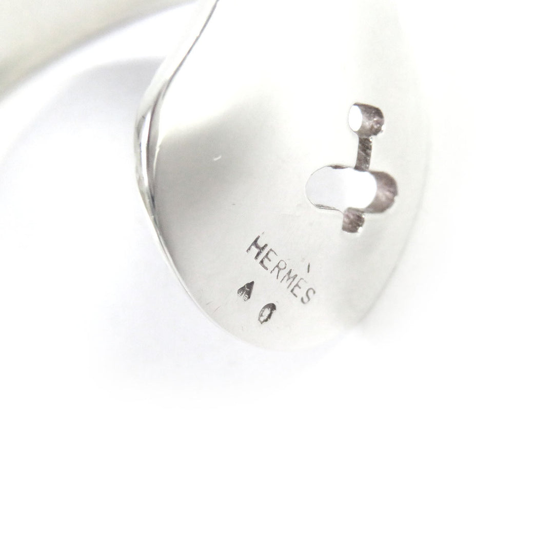 HERMES Bangle Main�FSV925 Silver mens Used Authentic