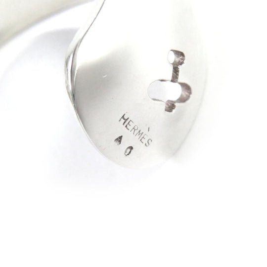 HERMES Bangle Main�FSV925 Silver mens Used Authentic