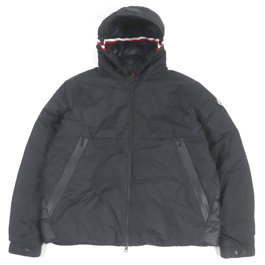 MONCLER Down jacket Main: 100% nylon, Filling: 90% down, Filling: 10% feather, Rib: 100% polyester black MELAMPYRE mens 5 Used Authentic
