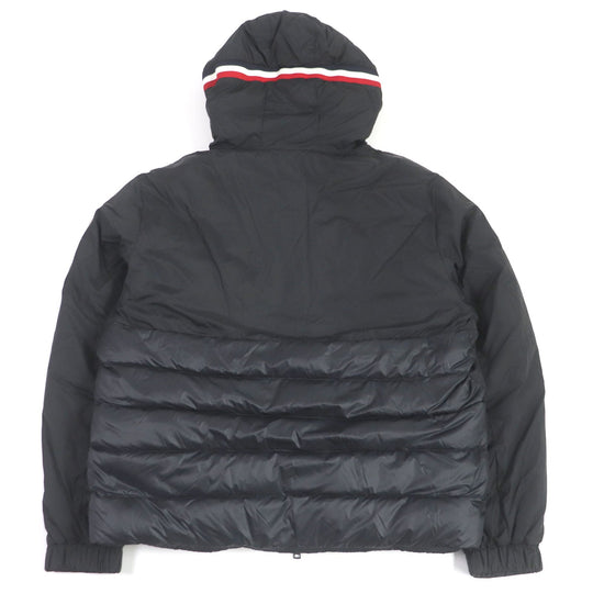 MONCLER Down jacket Main: 100% nylon, Filling: 90% down, Filling: 10% feather, Rib: 100% polyester black MELAMPYRE mens 5 Used Authentic