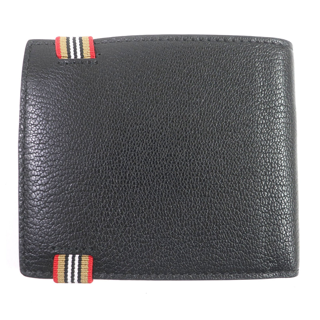 BURBERRY Bill Compartment 4074905 Main: Goatskin black mens Used Authentic