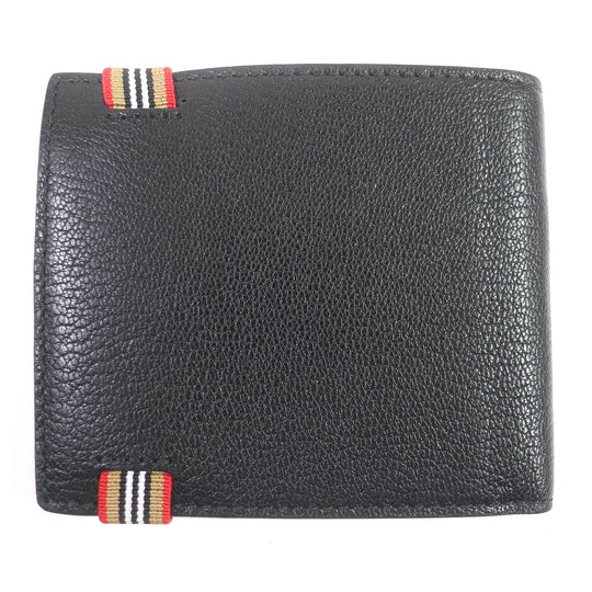 BURBERRY Bill Compartment 4074905 Main: Goatskin black mens Used Authentic