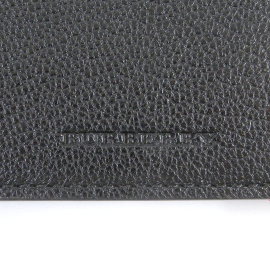 BURBERRY Bill Compartment 4074905 Main: Goatskin black mens Used Authentic