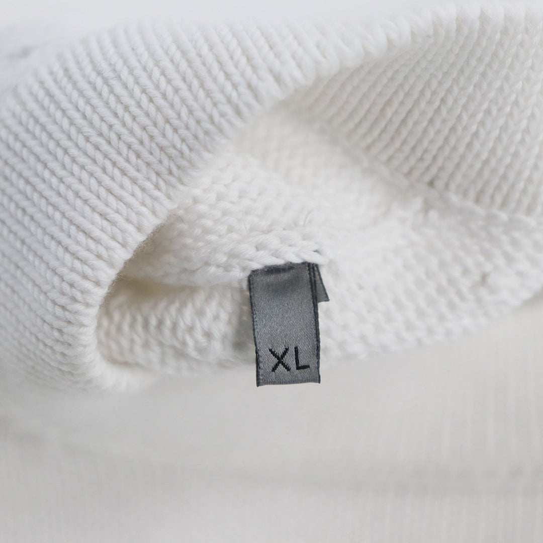 Dior HOMME knit 383M654AT556 Main: 100% cotton white DUNCAN GRANT AND CHARLESTON mens XL Used Authentic