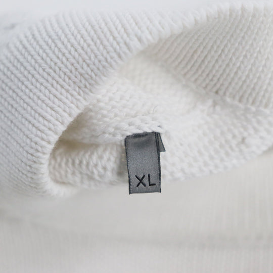 Dior HOMME knit 383M654AT556 Main: 100% cotton white DUNCAN GRANT AND CHARLESTON mens XL Used Authentic