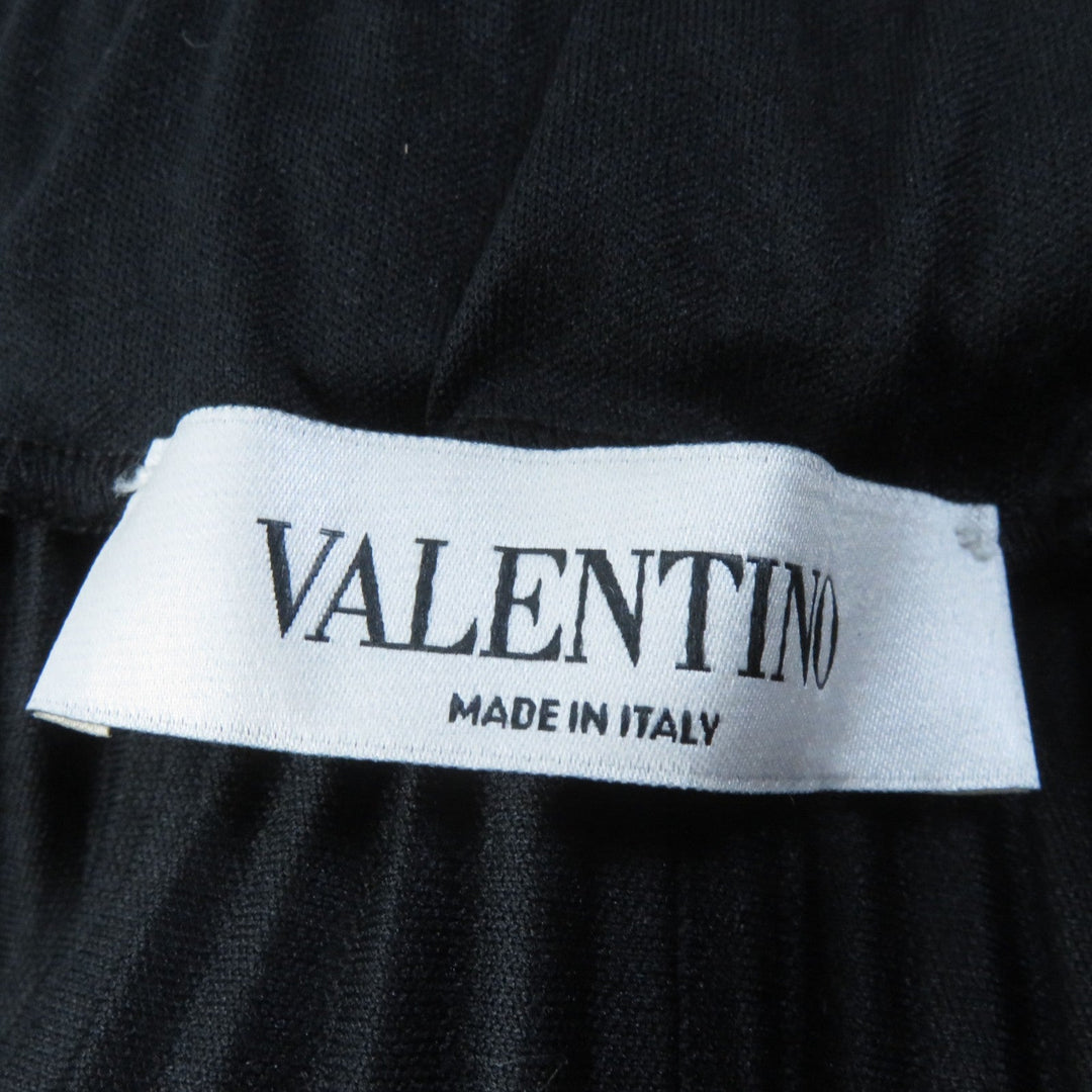 VALENTINO Pleated skirt RB0MD00P4M4 Main: 100% polyester black Women XS Used Authentic