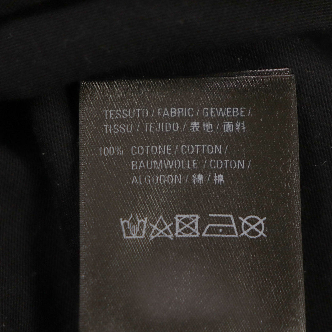 BALENCIAGA Short sleeve T-shirt 612965 Main: 100% cotton black mens S Used Authentic