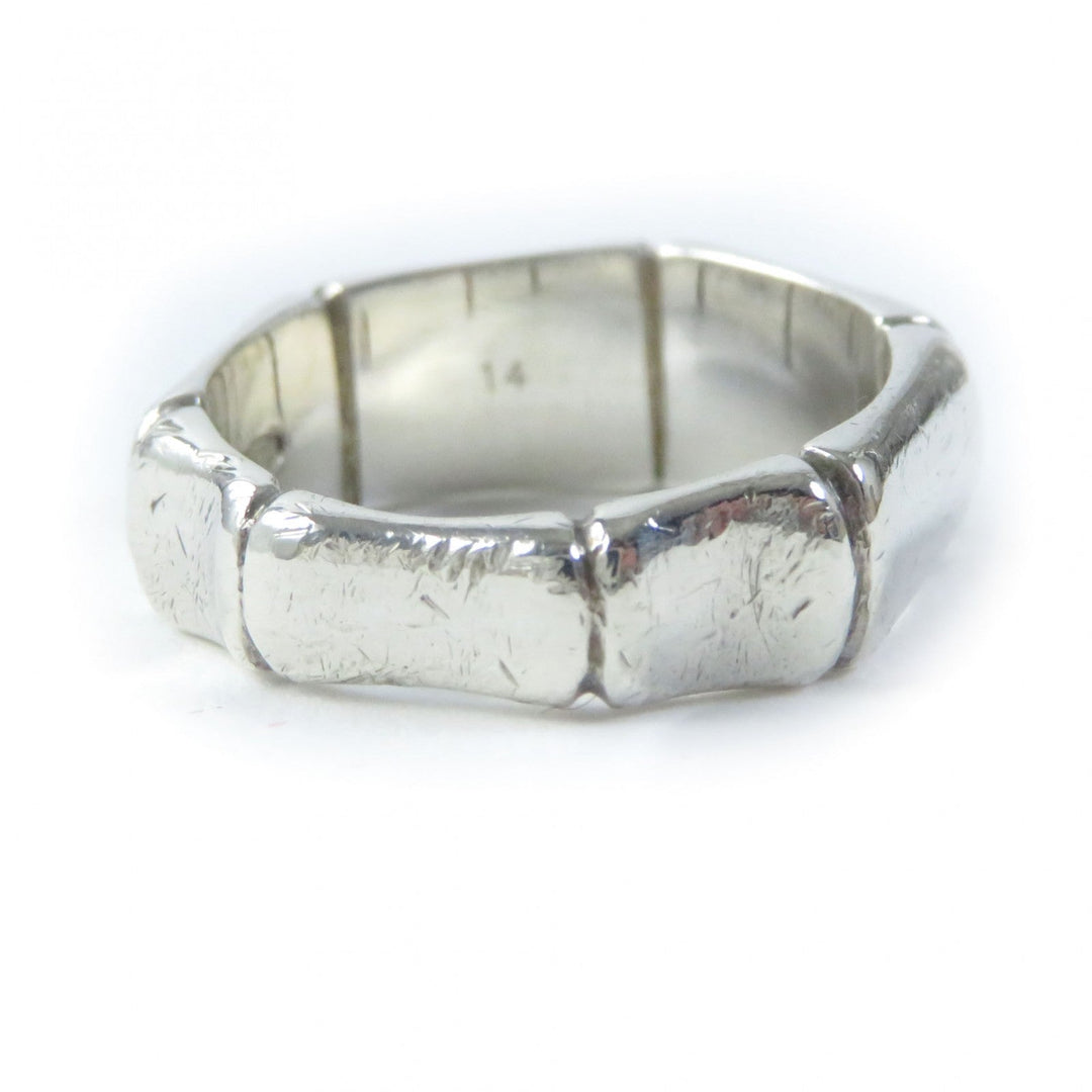 GUCCI Ring Main�FSV925 Silver Women 14 Used Authentic