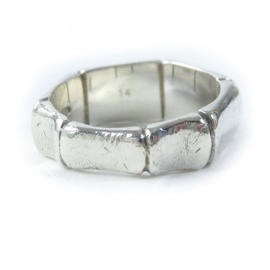 GUCCI Ring Main�FSV925 Silver Women 14 Used Authentic