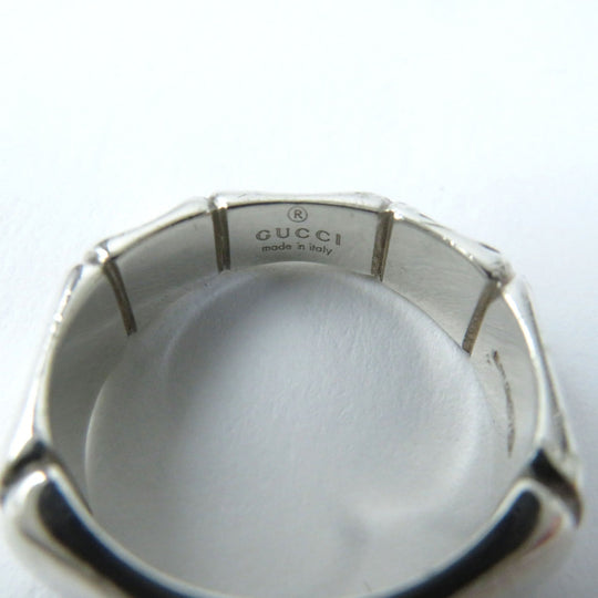 GUCCI Ring Main�FSV925 Silver Women 14 Used Authentic
