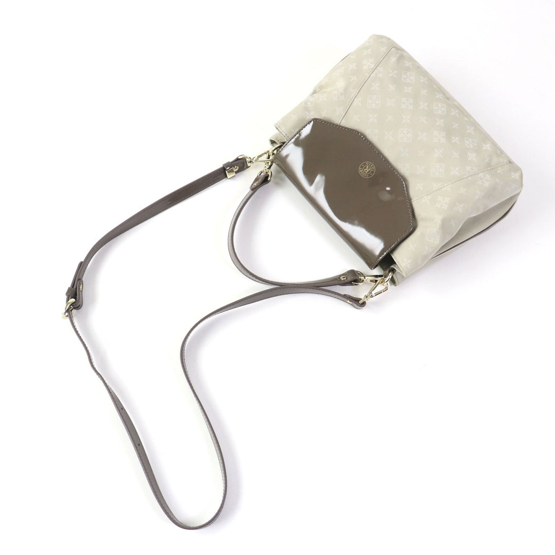 russet Handbag Outer: Polyester, Nylon, PVC processing Lining: Cotton leather, Cowhide leather PU processing Beige brown Women Used Authentic
