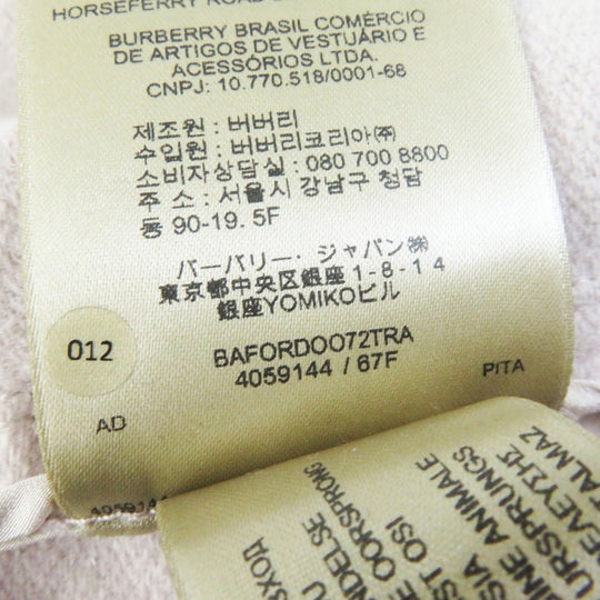 BURBERRY trench coat Outer: 100% cashmere, Lining: 100% cupra, Part: 100% wool, Sleeve lining: 100% viscose Light pink beige SANDRINGHAM Sandringham Women 44 Used Authentic