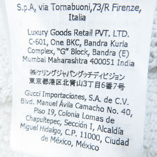 GUCCI Hoodie 672474 Main: 100% cotton Multi Trail Print sweatshirt Trail Print mens(Unisex) S Used Authentic
