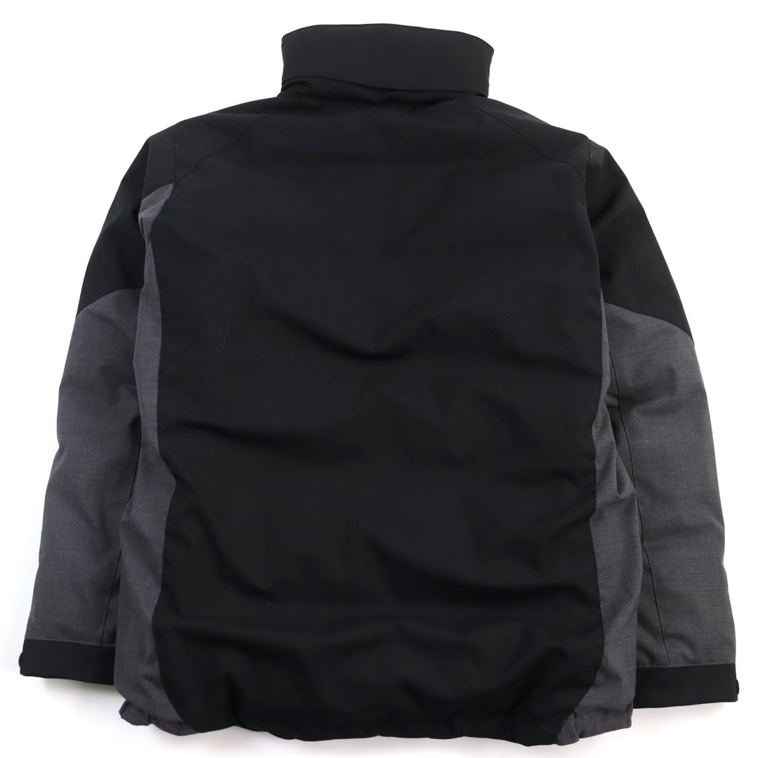 eYe COMME des GARCONS JUNYA WATANABE MAN Down jacket WH-J919 Outer: 50% wool, Outer: 50% polyester, Lining: 100% polyester, Filling: 90% down, Filling: 10% feather Gray black Wool Ester Toro Laminate mens L Used Authentic