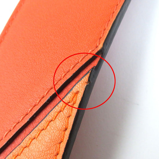 LOEWE Shoulder strap Main: Leather Orange puzzle Women Used Authentic