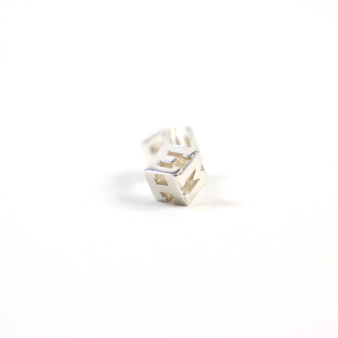 HERMES cuffs Main�FSV925 Silver mens Used Authentic