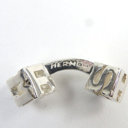 HERMES cuffs Main�FSV925 Silver mens Used Authentic