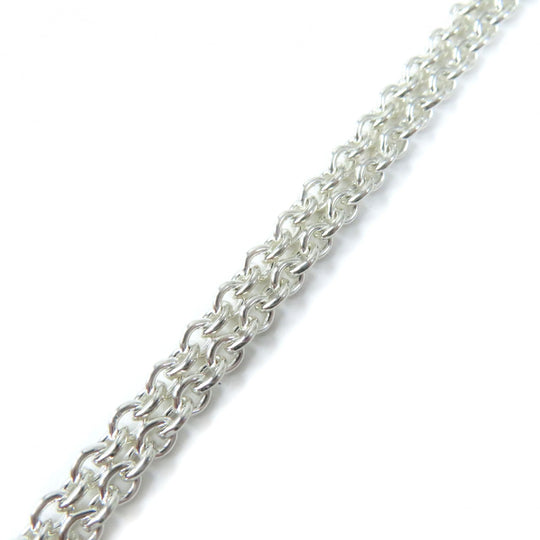 HERMES Necklace Main�FAG925 Silver Women Used Authentic