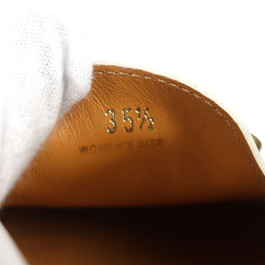 TOD�fS loafers Main: Leather Light gray Gommi-Nicate Women 35.5 Used Authentic