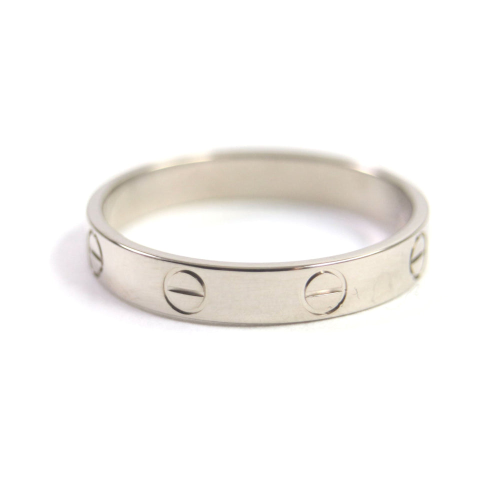 CARTIER Ring Main�F750 Silver Mini love ring mens Used Authentic