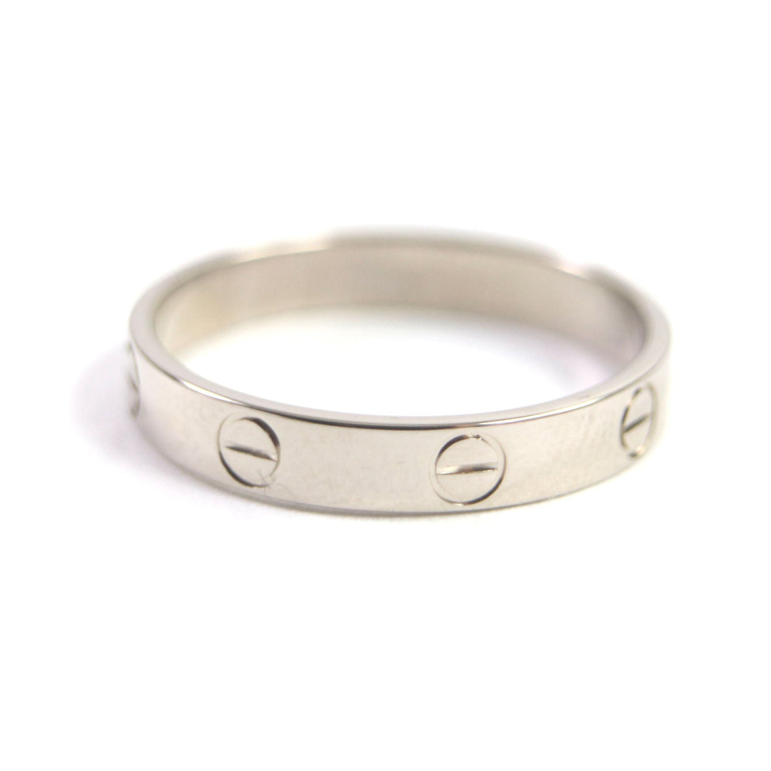 CARTIER Ring Main�F750 Silver Mini love ring mens Used Authentic