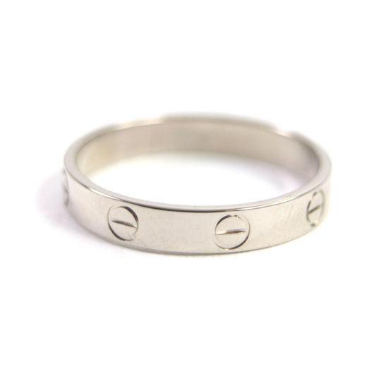 CARTIER Ring Main�F750 Silver Mini love ring mens Used Authentic