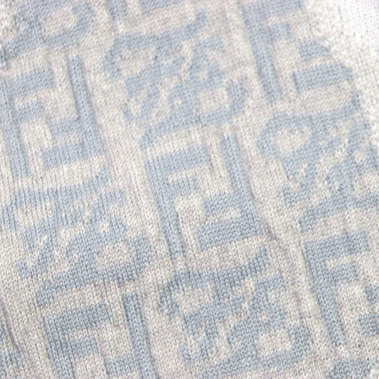FENDI knit FZX039 Main: 68% cotton, Main: 32% nylon Yellow multicolor mens 46 Used Authentic