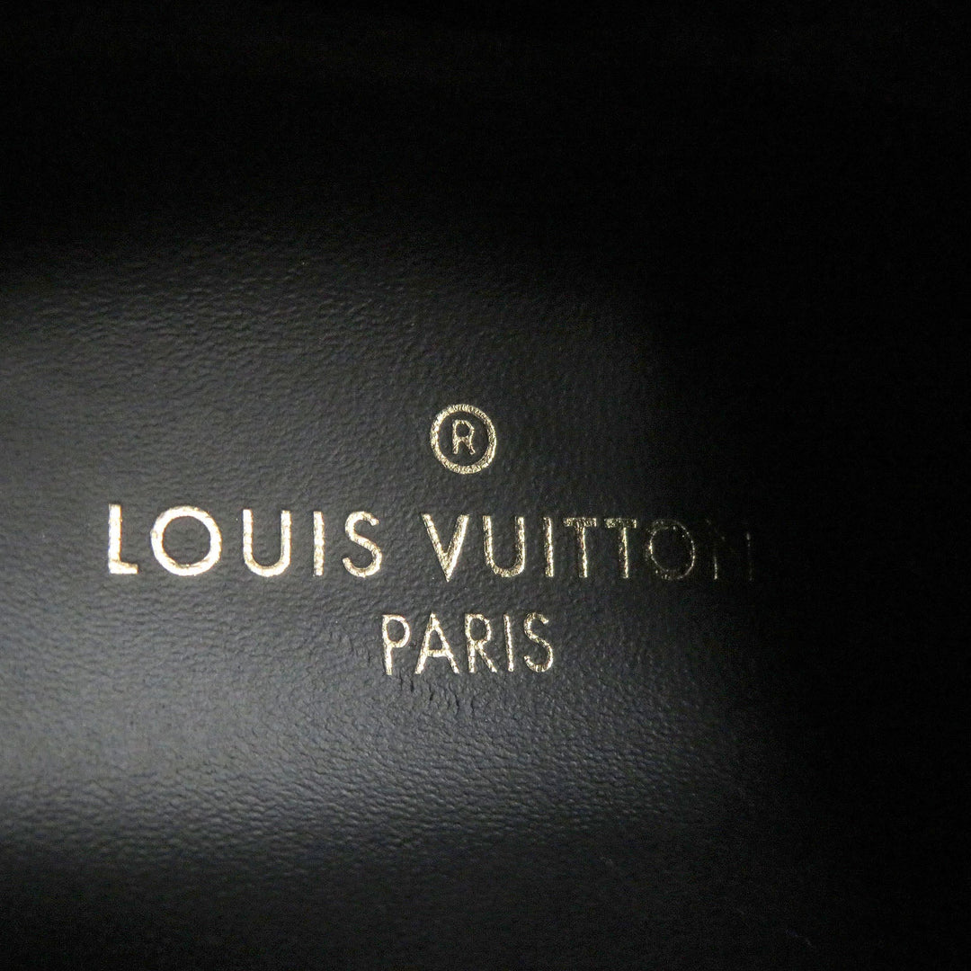 LOUIS VUITTON Low cut sneakers Main: Leather, Main: Canvas khaki Stellar Line Women 36 Used Authentic
