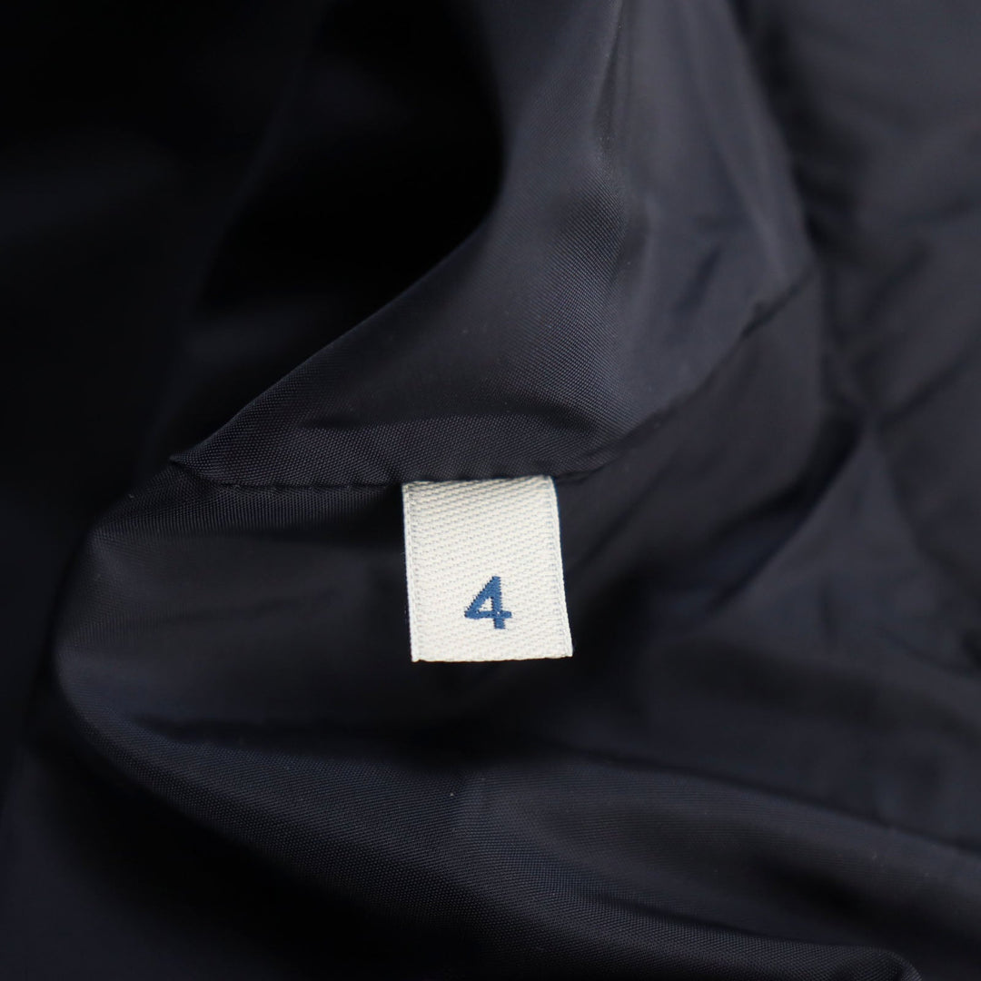 MONCLER Down jacket Outer: 100% nylon, Lining: 100% nylon, Filling: 90% down, Filling: 10% feather, Part: 100% nylon Dark navy SERVIERES mens 4 Used Authentic