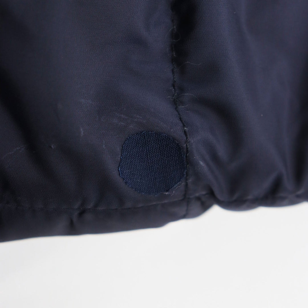 MONCLER Down jacket Outer: 100% nylon, Lining: 100% nylon, Filling: 90% down, Filling: 10% feather, Part: 100% nylon Dark navy SERVIERES mens 4 Used Authentic