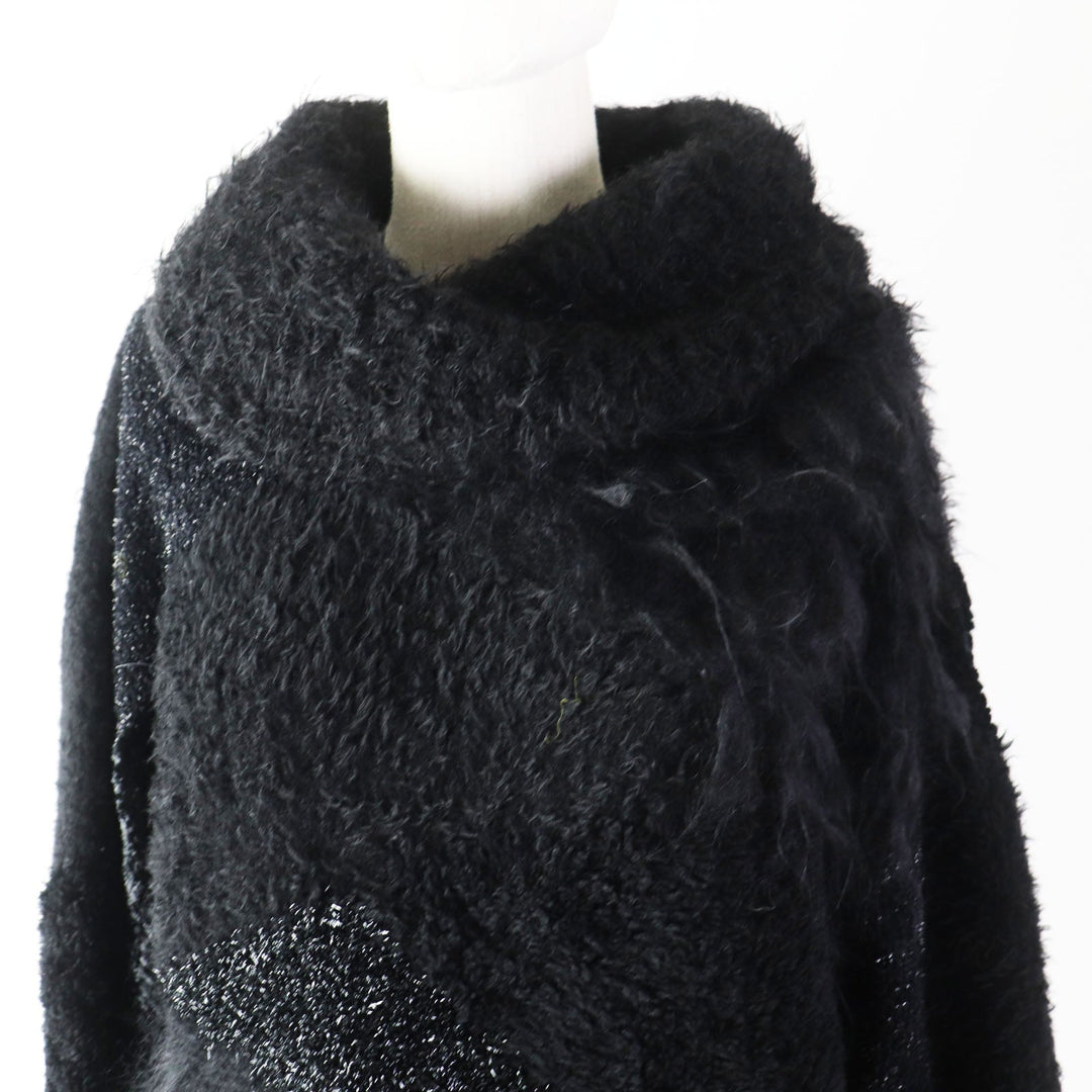 JUNYA WATANABE knit JL-N002 Outer material: 65% wool, 26% nylon, 8% polyester, 1% rayon black Women M Used Authentic
