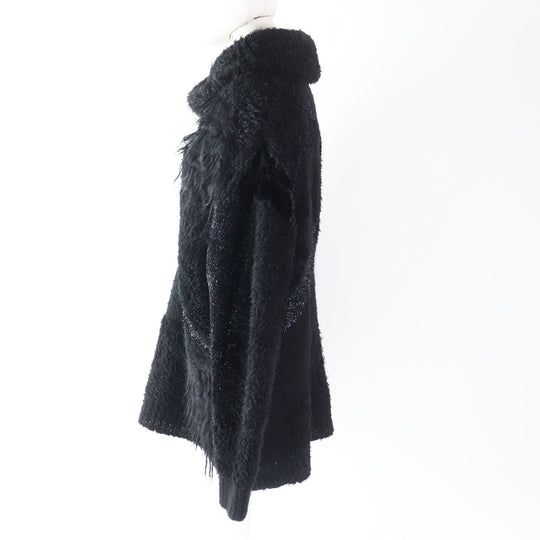 JUNYA WATANABE knit JL-N002 Outer material: 65% wool, 26% nylon, 8% polyester, 1% rayon black Women M Used Authentic