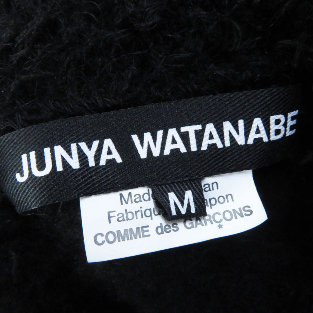 JUNYA WATANABE knit JL-N002 Outer material: 65% wool, 26% nylon, 8% polyester, 1% rayon black Women M Used Authentic