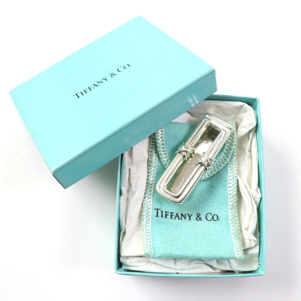 TIFFANY&Co. Money clip Main: SV925 Silver mens Used Authentic