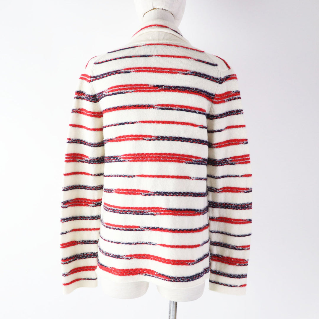 CHANEL tailored jacket P64296 Main: 96% cashmere, Main: 3% polyester, Main: 1% polyamide (nylon) Multi Women 36 Used Authentic